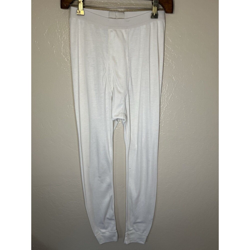 Vintage 80s Patagonia Womens M Capilene Base Layer Leggings Long Johns White USA
